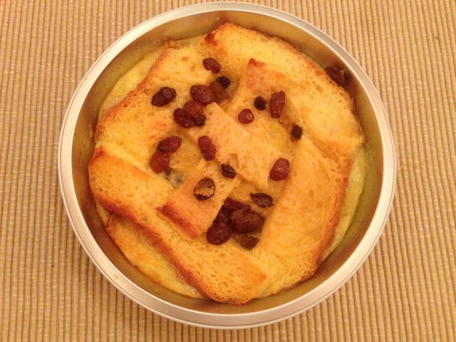 Bread and Butter pudding cooked